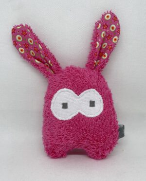 Kleiner Kuschelhase Hops Pink