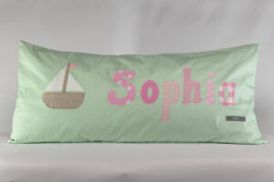 Namenskissen "Sophia" Schiff
